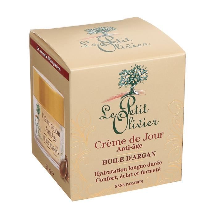 LE PETIT OLIVIER - Crème Jour Huile d'Argan - 50ml