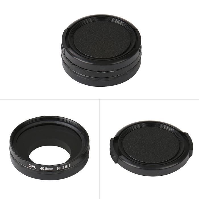 WHIPEARL GP170 Polariseur à filtre fractionné Diamètre 40,5 mm - Pour GoPro