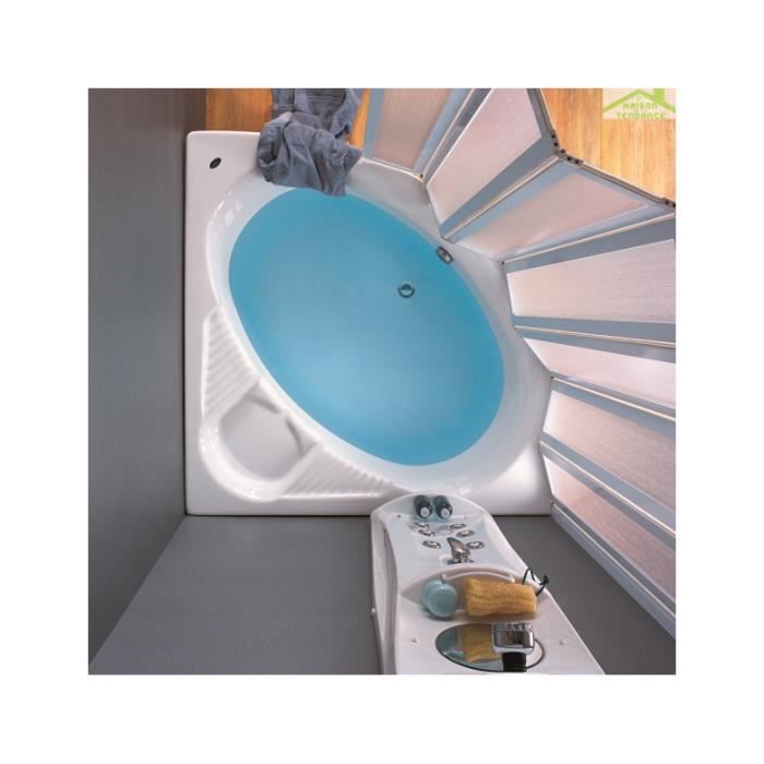 Kit Accueil Salle De Bain Baignoire - Kit Balneo Baignoire Du0027angle En Acrylique Lucite Poseidon 137 Kit Accueil Salle De Bain Baignoire - Kit Balneo Baignoire Du0027angle En Acrylique Lucite Poseidon 137
