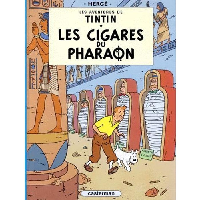 Les aventures de Tintin t.4 ; les cigares du ph  Achat / Vente BD