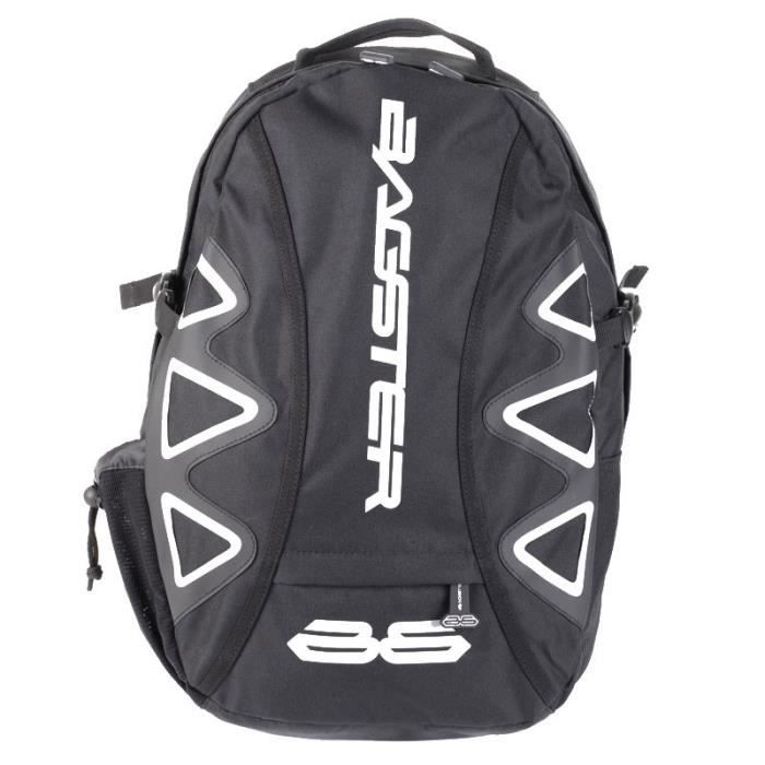 BAGSTER Player Sac à Dos 18 L Noir et Blanc