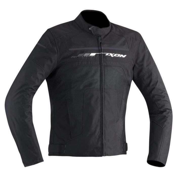 IXON Blouson Moto Helios Noir et Gris