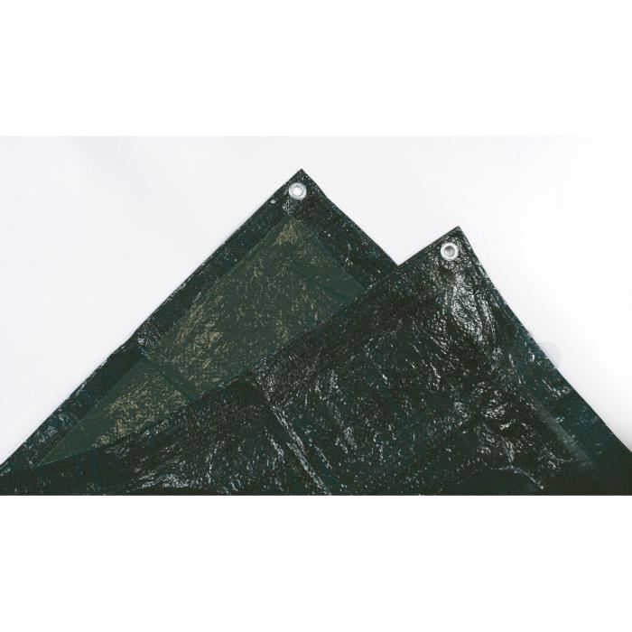 TECHIT Bâche super lourde de protection 220g/m² - 2 x 3m