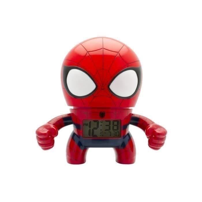ASMOKIDS - SPIDERMAN - Horloge Réveil Enfant - 19 cm