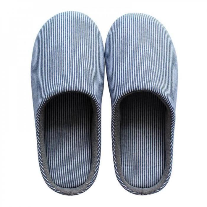 Parole Femme Zapatos Senza Qualité Chausson Fretta glissement Bleu Fond Amant Mujer Mou Couple Non Àmaisonintérieur gCqPTUTx