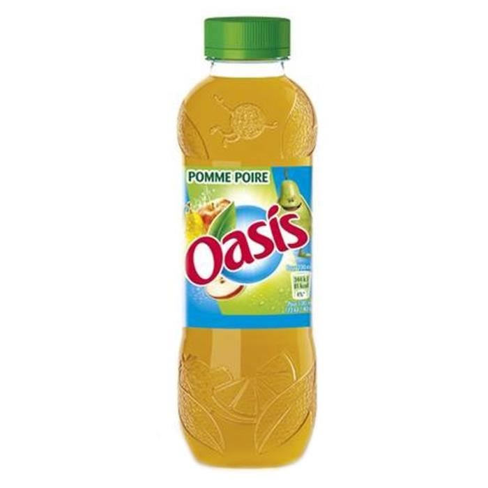 Oasis Pomme Poire 50cl - Achat / Vente soda - thé glacé Oasis Pomme ...