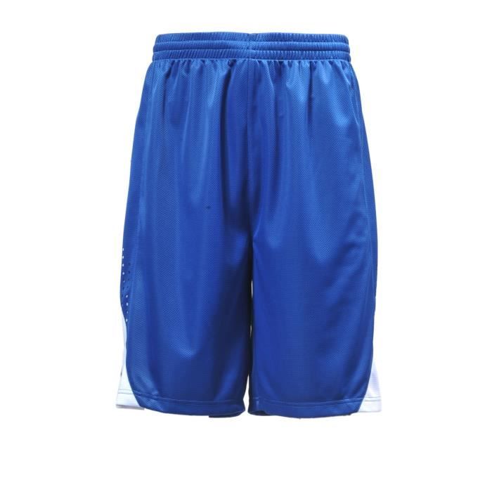 PEAK Short de Basket TP - Homme - Bleu