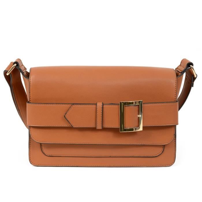 KINSTON - Sac Ceinture TERRA Camel