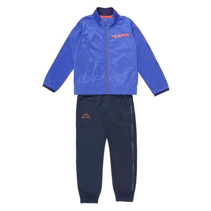 KAPPA Survêtement Grizly - Enfant - Bleu marine et bleu royal
