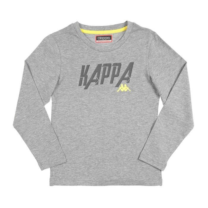 KAPPA T-shirt Martial - Enfant - Gris