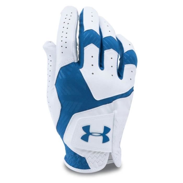 UNDER ARMOUR Gant de golf gaucher Coolswitch Hybrid - Homme - Blanc et bleu
