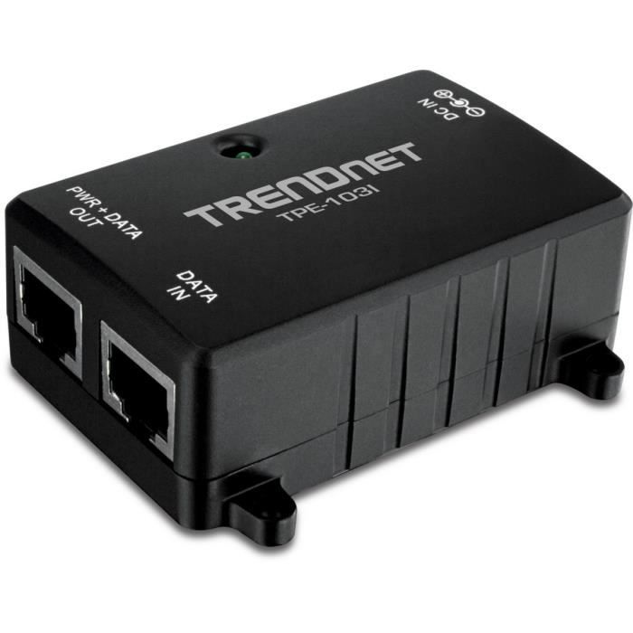 Trendnet Injecteur PoE Ethernet TPE 103i   Achat / Vente SWITCH   HUB