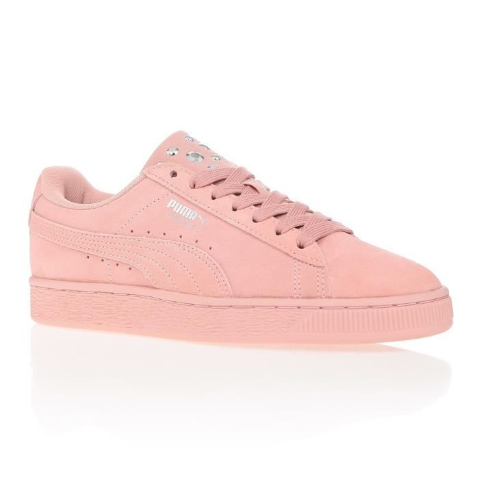 Rose Basket Jewel Femme Achat Puma Vente Suede Baskets 0ICRPqp