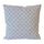 Coussin déco Coton Imprimé Clover 40x40x9 cm noir