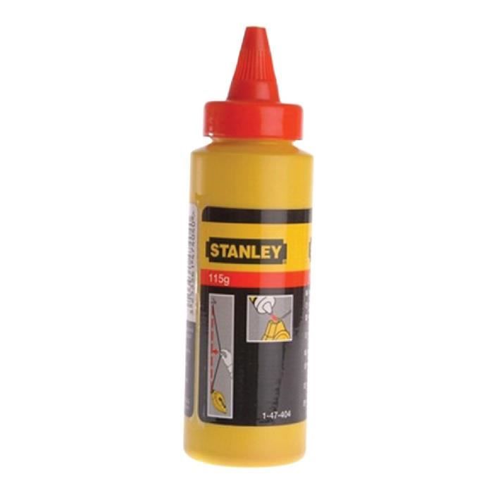 STANLEY Poudre à tracer rouge 115 g
