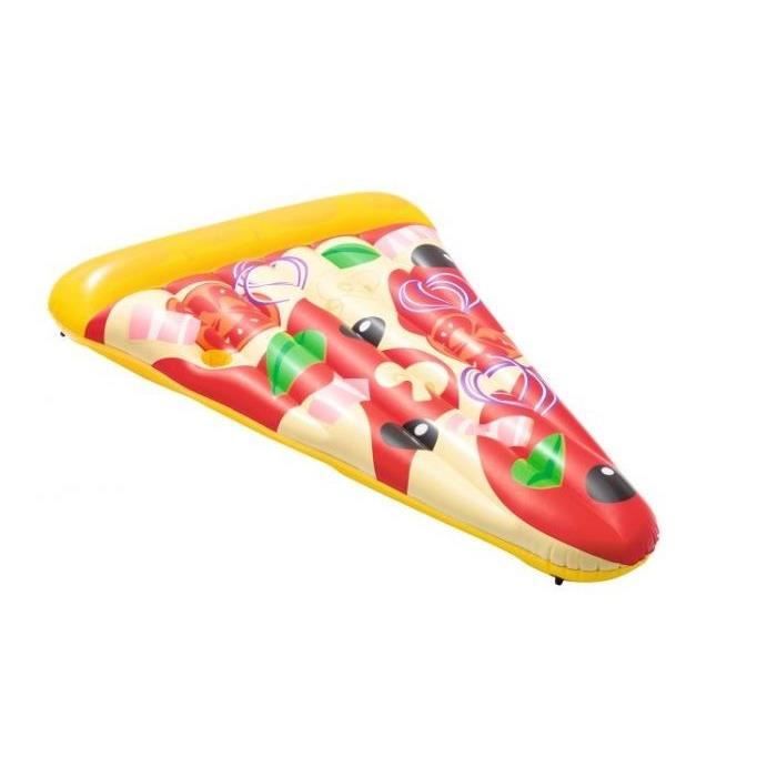 BESTWAY Matelas lounge Pizza Party Fashion - 188 x 130 cm