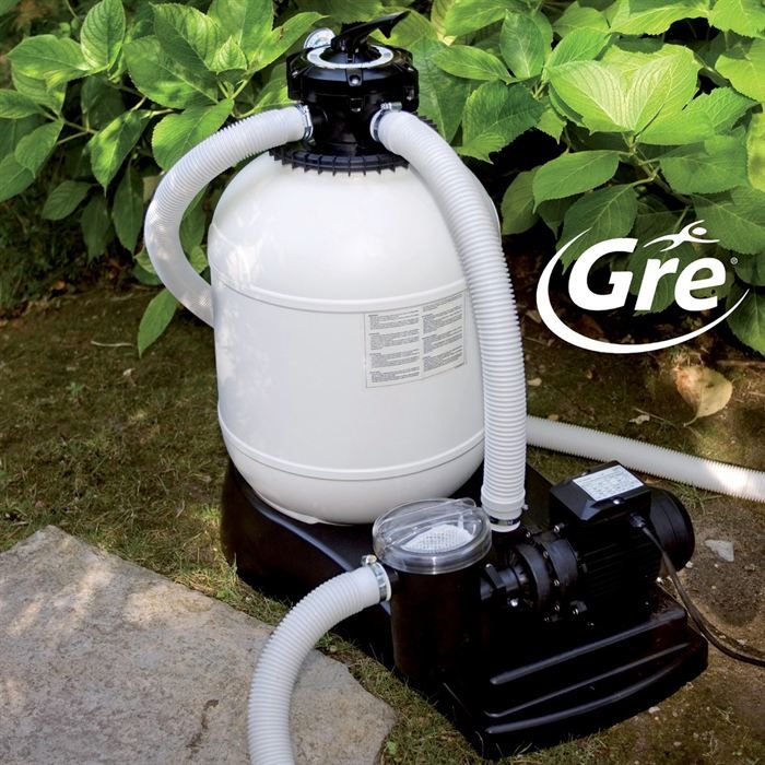 GRE Filtre à sable 125 watts 4 m3/h