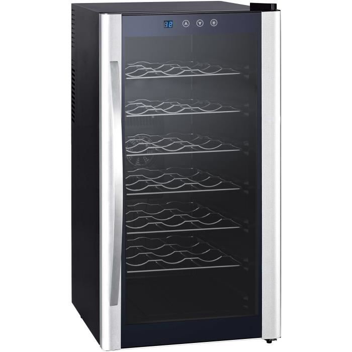 VINOSPHERE VINO28K - Cave à vin de service - 28 bouteilles - Pose libre - Classe B - L 42 x H 78,6 cm