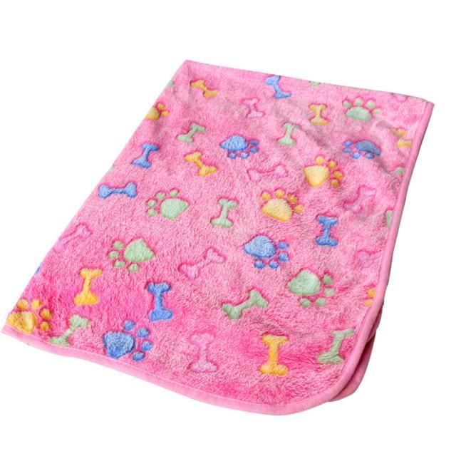 Couverture Chat Mat Chien Chien Lit Chaud Paw Coral Toison Couvrir