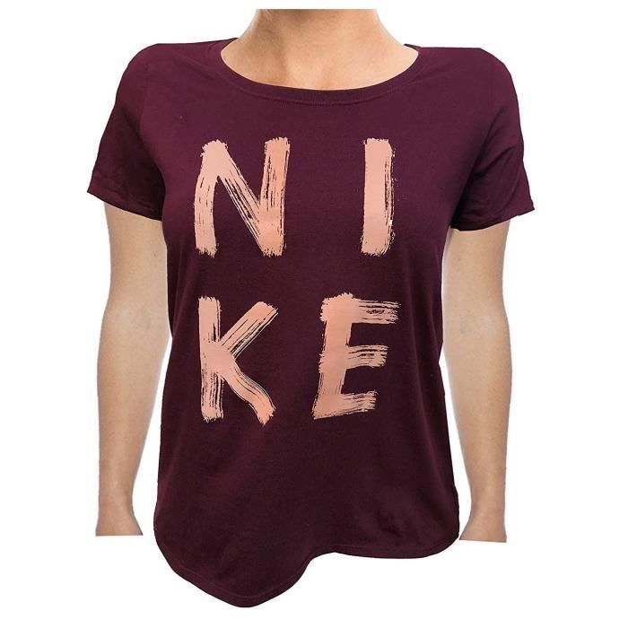 t shirt nike marron