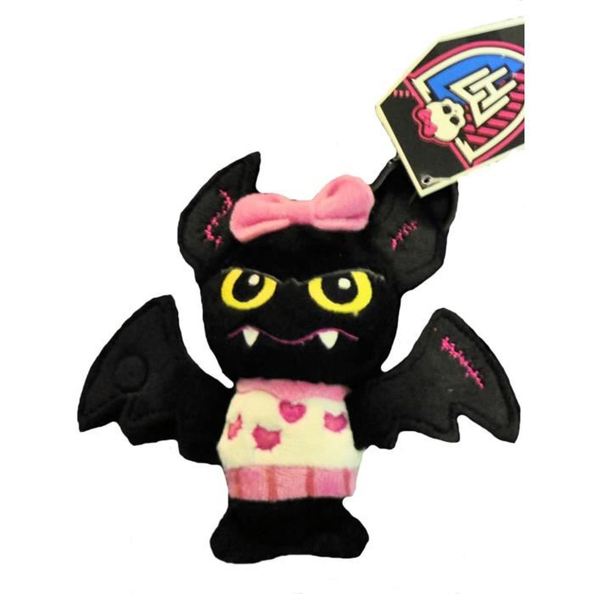 Porte clé noir Chauve souris MONSTER HIGH