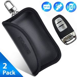 Antivol Lock Appareils Protection de la Vie Priv/ée de S/écurit/é WiFi//GSM//LTE//NFC//RF Blocke Cl/é de Voiture de Signal Blocker Coque de s/écurit/é,acc/ès sans Cl/é Fob Guard Signal Blocage Sac Pochette