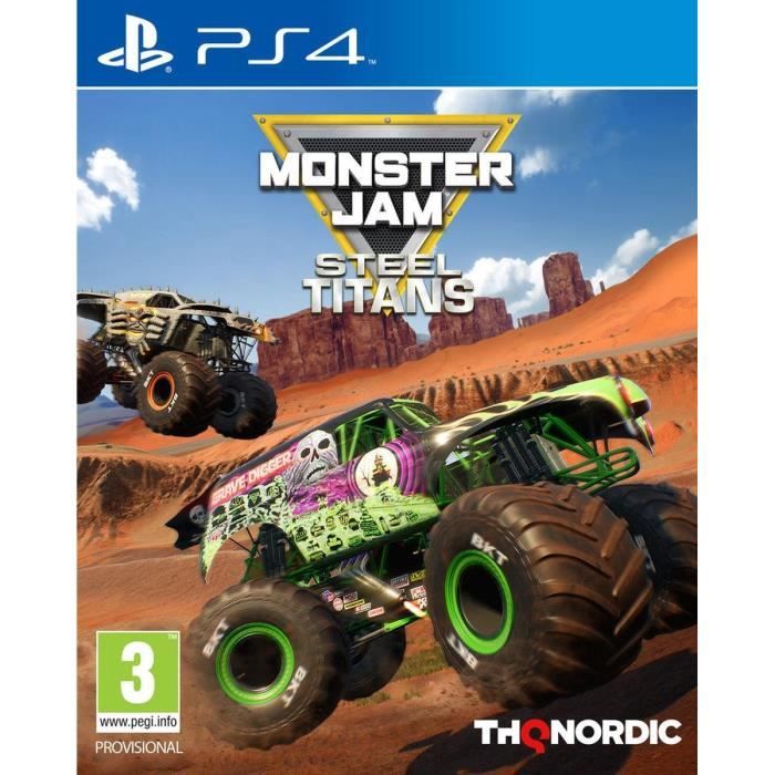 Monster Jam - Steel Titans Jeu PS4