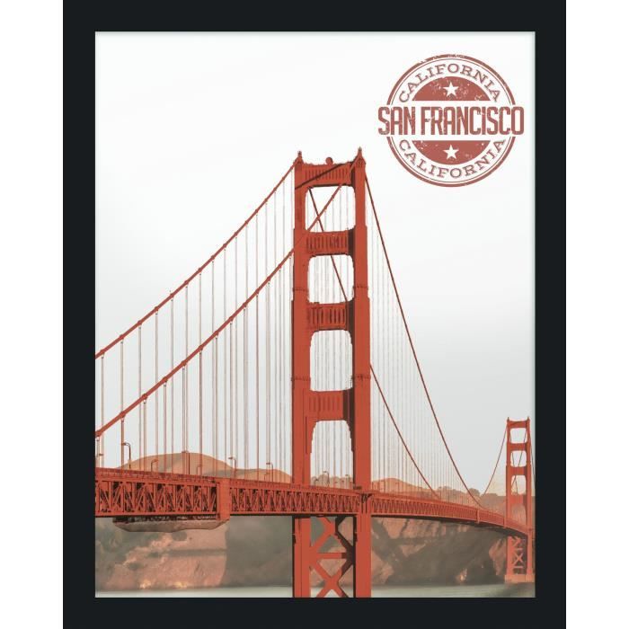 Golden Gate Bridge Miroir 40x50 cm