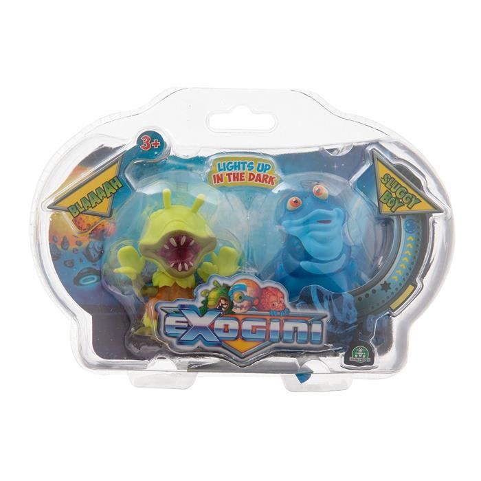 EXOGINI Blaaaah & Sluggy Boy - Mini Figurine à Collectionner