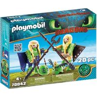 FIGURINE - PERSONNAGE PLAYMOBIL 70042 - Dragons 3 - Kranedur et Kognedur FIGURINE - PERSONNAGE PLAYMOBIL 70042 - Dragons 3 - Kranedur et Kognedur