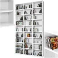 MEUBLE RANGE CD TECTAKE Meuble de Rangement CD / DVD 24 Etagères m MEUBLE RANGE CD TECTAKE Meuble de Rangement CD / DVD 24 Etagères m