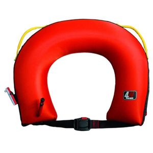 4WATER Bouée Gonflable + Lampe Housse Noire