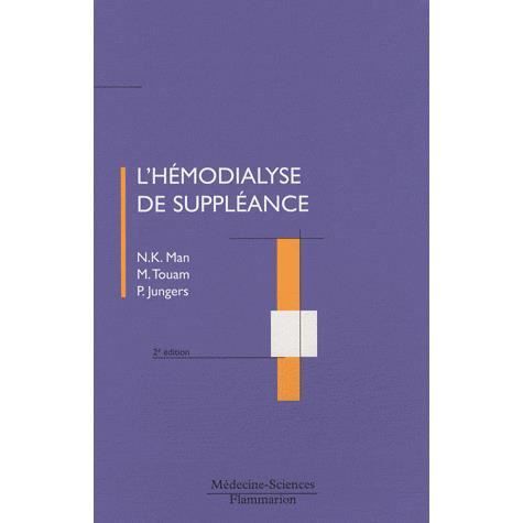 HEMODIALYSE DE SUPPLEANCE (2E EDITION)   Achat / Vente livre N.K