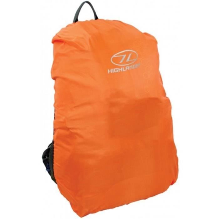 Highlander Étanche Sac à Dos Couverture Grande Orange