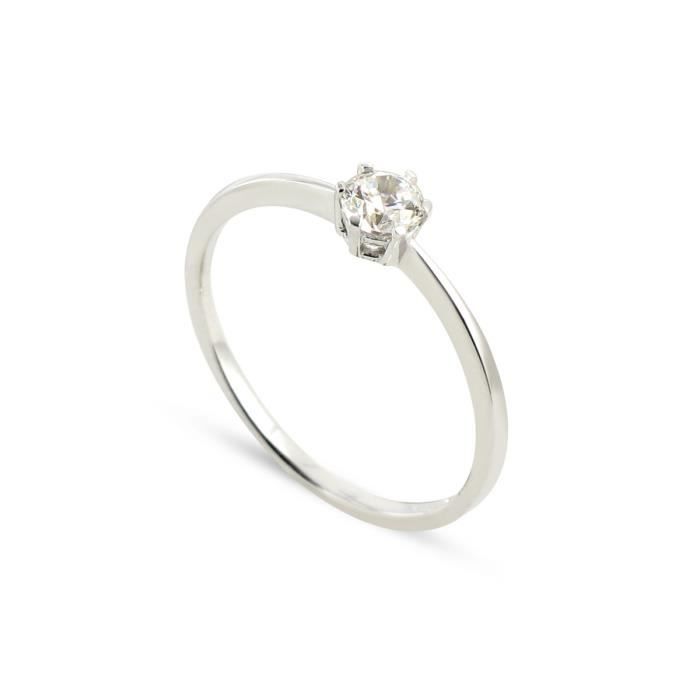 TOUS MES BIJOUX Solitaire Argent 925° Oxydes