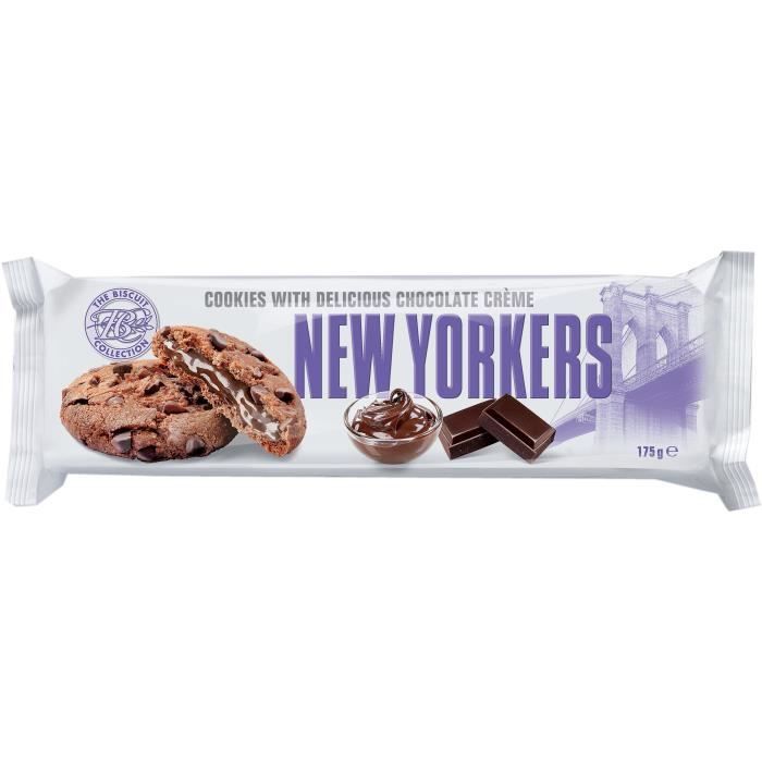 NEW YORKERS Cookies Fourrés aux Noisettes - 175 g