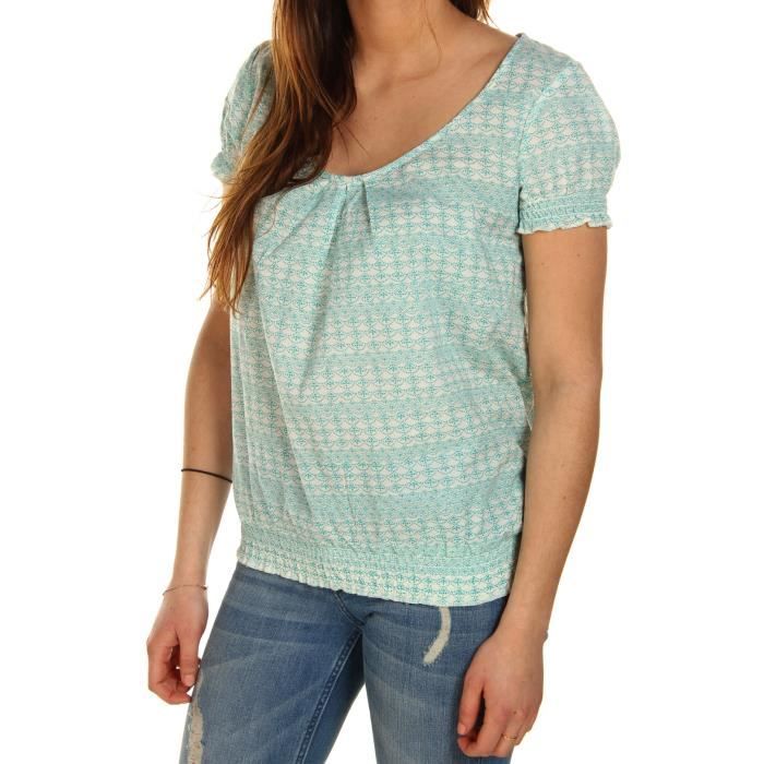 ROXY T-shirt Agnes Wan - Femme - Bleu