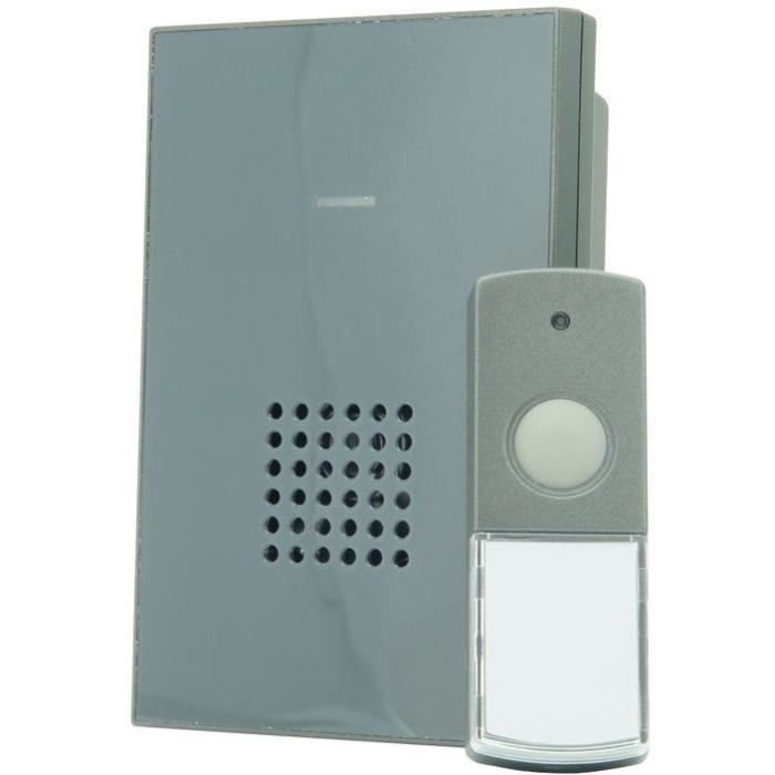 Carillon sans fil fuga 100m anthracite
