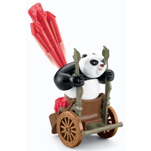 Figurine Kung Fu Panda   Le pousse pousse de PôRejouez la scène du