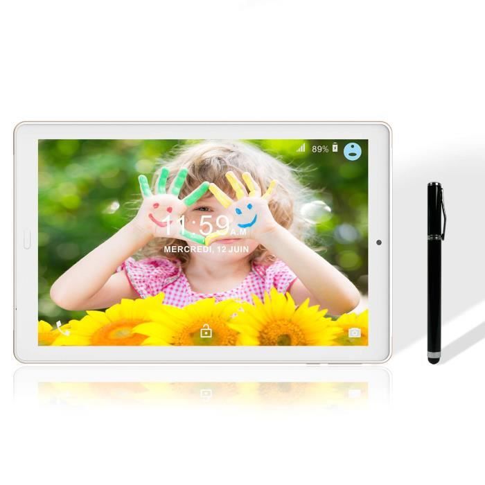 Tablettes-Android 8.0-10.1 pouces-3Go 32Go-dual1