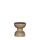 MICA DECORATIONS Bougeoir Marron H11 x d10,5cm
