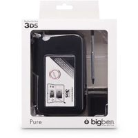 PACK ACCESSOIRE PACK ESSENTIAL NOIR 7 ELEMENTS POUR 3 DS PACK ACCESSOIRE PACK ESSENTIAL NOIR 7 ELEMENTS POUR 3 DS