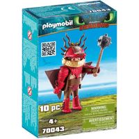 FIGURINE - PERSONNAGE PLAYMOBIL 70043 - Dragons 3 - Rustik en combinaiso FIGURINE - PERSONNAGE PLAYMOBIL 70043 - Dragons 3 - Rustik en combinaiso