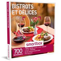 COFFRET GASTROMONIE Coffret Cadeau - Bistrots et délices - 400 restaur COFFRET GASTROMONIE Coffret Cadeau - Bistrots et délices - 400 restaur