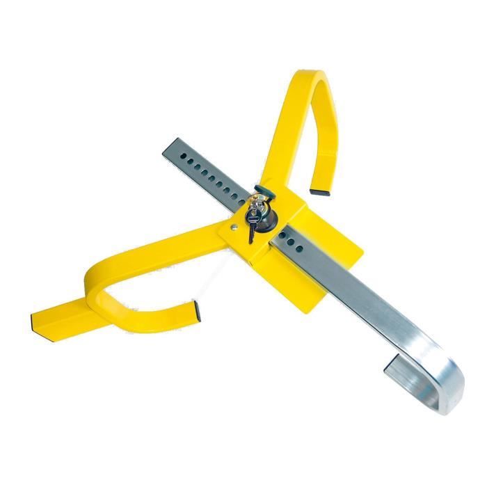 Antivol sabot pour roues de 13-38,1 cm