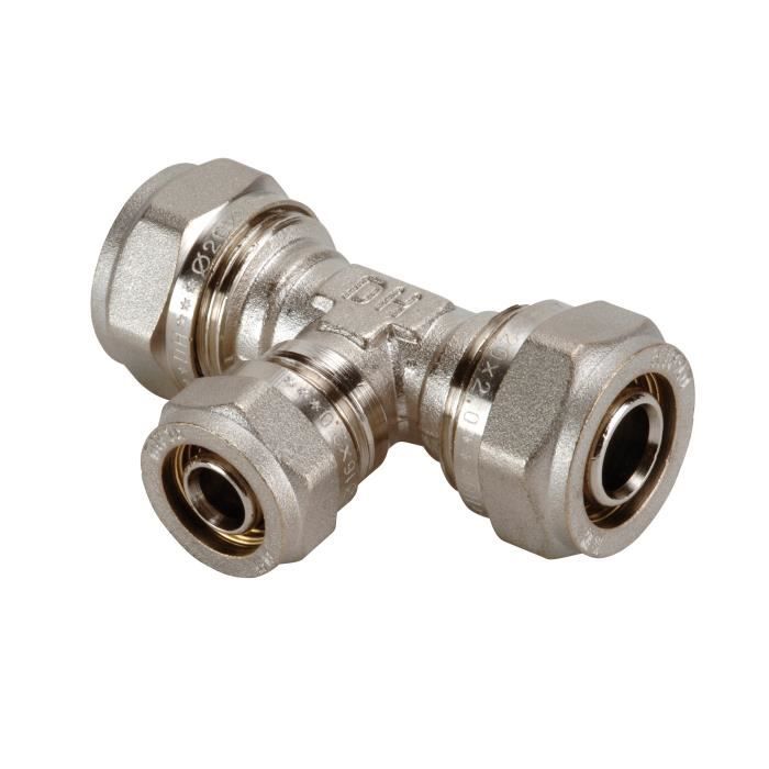 DIPRA Raccord Alize'o té réduit tubes D.20-16-20mm