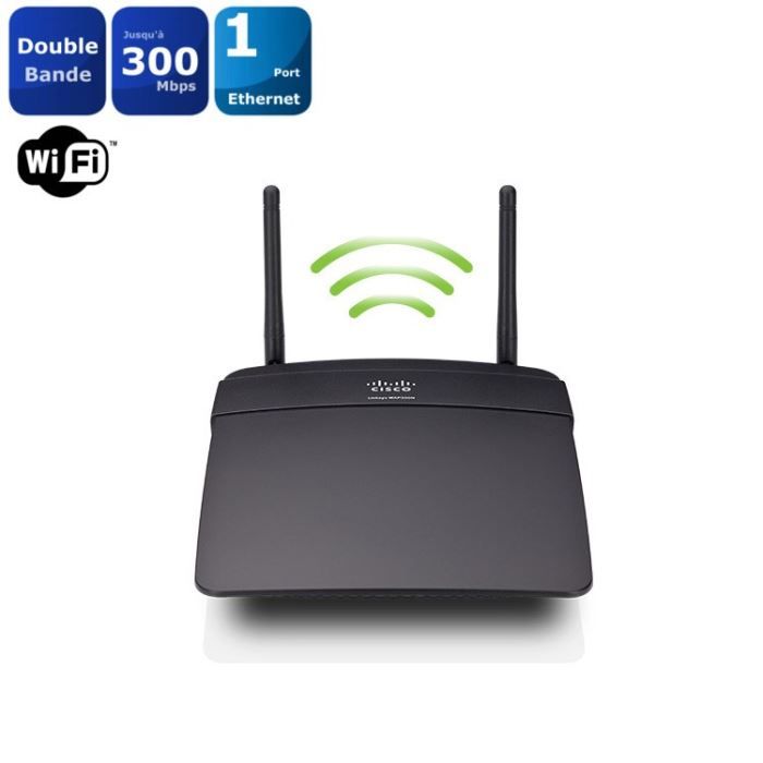 LINKSYS WAP300N Point d'accès WiFi N300 double bande
