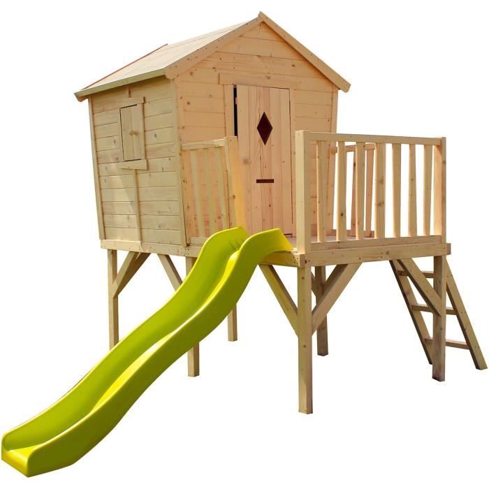 Cabane en bois pour enfant MORGANE