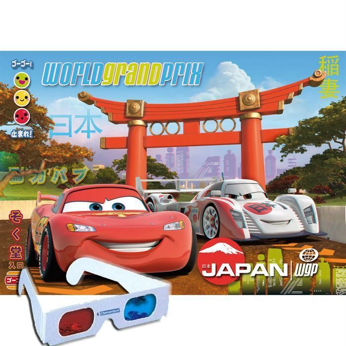 3D Cars2   104 pièces   Achat / Vente PUZZLE Puzzle 3D Cars2   104