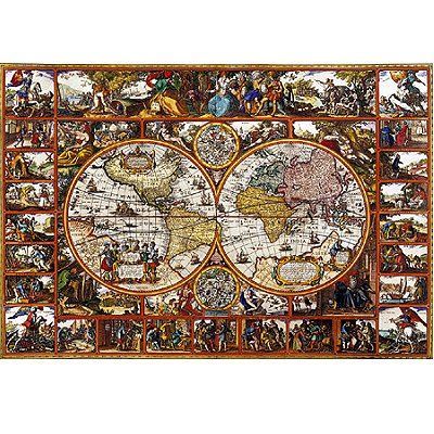 de 6000 pièces   Dimensions du puzzle assemblé  165,1 x 114,3 cm